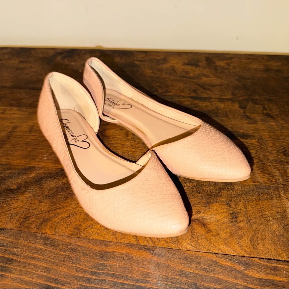 Blush / Nude Pointed-Toe Women’s Flats